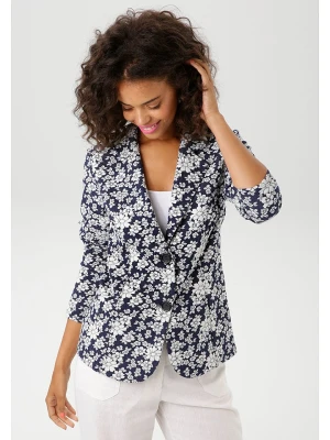 Aniston Blezer w kolorze granatowo-białym rozmiar: 36