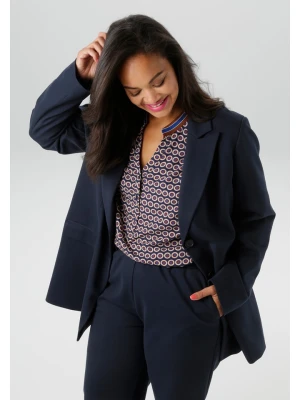 Aniston Blezer w kolorze granatowym rozmiar: 52