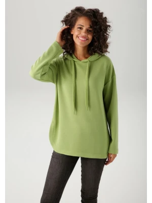 Aniston Bluza w kolorze zielonym rozmiar: 42