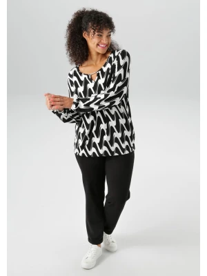 Aniston Bluzka w kolorze czarno-białym rozmiar: 50