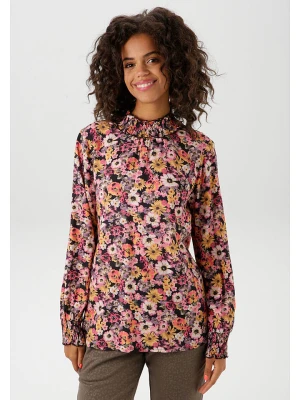 Aniston Bluzka w kolorze czarno-jasnoróżowym rozmiar: 36