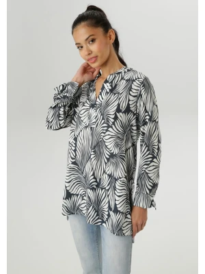 Aniston Bluzka w kolorze granatowo-białym rozmiar: 40