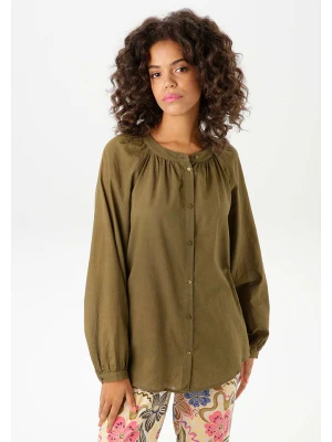 Aniston Bluzka w kolorze khaki rozmiar: 40