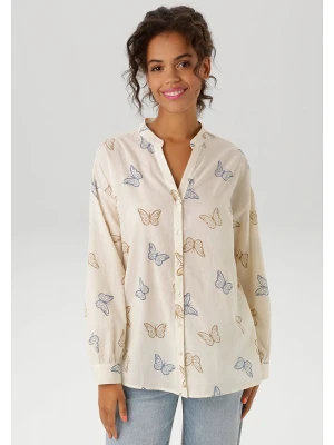 Aniston Bluzka w kolorze kremowym rozmiar: 48