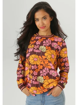 Aniston Bluzka w kolorze żółto-bordowo-pomarańczowym rozmiar: 38