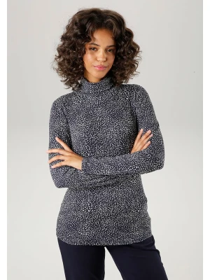 Aniston Koszulka w kolorze granatowo-białym rozmiar: 42