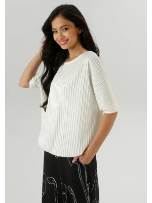Aniston Koszulka w kolorze kremowym rozmiar: 42