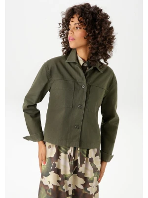 Aniston Kurtka koszulowa w kolorze ciemnozielonym rozmiar: 38