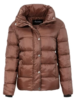 Aniston Kurtka pikowana w kolorze brązowym rozmiar: 40