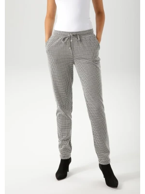 Aniston Spodnie w kolorze czarno-białym rozmiar: 40