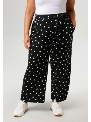 Aniston Spodnie w kolorze czarno-białym rozmiar: 44