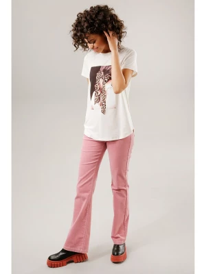 Aniston Spodnie w kolorze jasnoróżowym rozmiar: 42