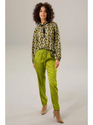 Aniston Spodnie w kolorze zielonym rozmiar: 38