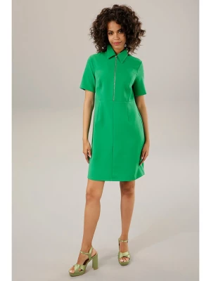 Aniston Sukienka polo w kolorze zielonym rozmiar: 44