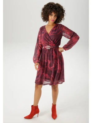 Aniston Sukienka w kolorze bordowym rozmiar: 38