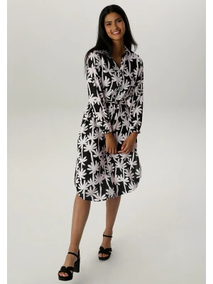 Aniston Sukienka w kolorze czarno-białym rozmiar: 38