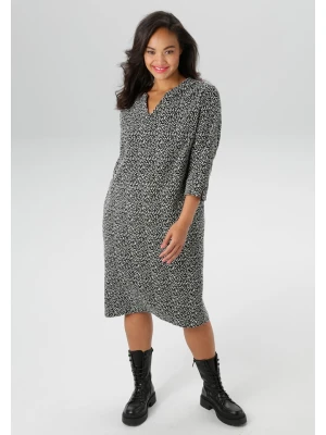 Aniston Sukienka w kolorze czarno-białym rozmiar: 46