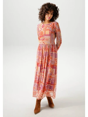 Aniston Sukienka w kolorze pomarańczowo-żółto-lawendowym rozmiar: 46