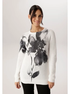 Aniston Sweter w kolorze biało-czarnym rozmiar: 40
