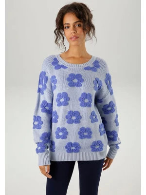 Aniston Sweter w kolorze błękitnym rozmiar: 36
