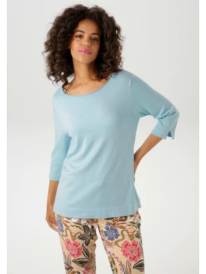 Aniston Sweter w kolorze błękitnym rozmiar: 36