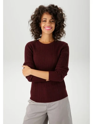 Aniston Sweter w kolorze bordowym rozmiar: 40