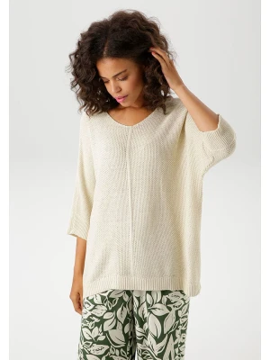 Aniston Sweter w kolorze kremowym rozmiar: 38