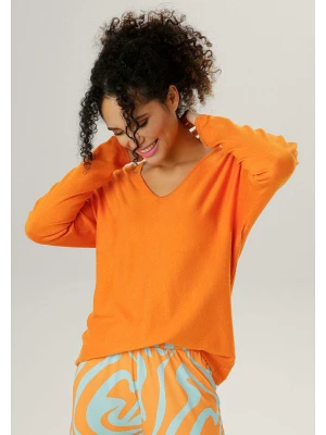 Aniston Sweter w kolorze pomarańczowym rozmiar: 38