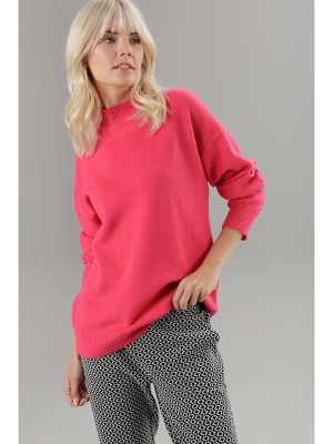 Aniston Sweter w kolorze różowym rozmiar: 36