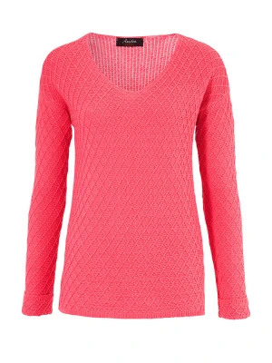 Aniston Sweter w kolorze różowym rozmiar: 40