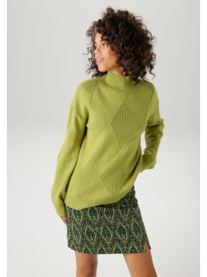 Aniston Sweter w kolorze zielonym rozmiar: 42