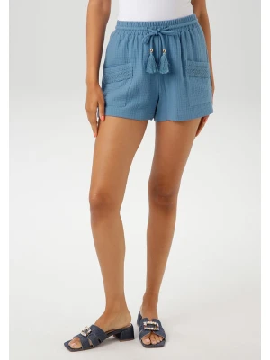 Aniston Szorty w kolorze niebieskim rozmiar: 36