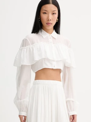 Aniye By koszula damska z dodatkiem jedwabiu