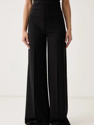 Aniye By spodnie wide leg damskie Dina czarny