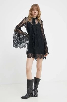 Aniye By sukienka kolor czarny mini rozkloszowana 185274