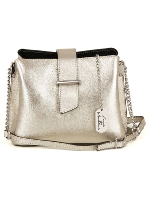 Anna Morellini Skórzana torebka "Ciosa" w kolorze złotym - 22 x 17 x 10 cm rozmiar: onesize