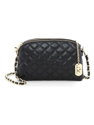 Zdjęcie produktu Anna Morellini Skórzana torebka "Geltrude" w kolorze czarnym - 26 x 16 x 6 cm rozmiar: onesize