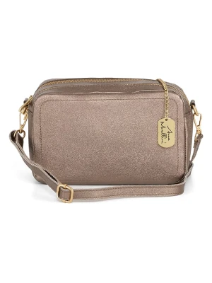 Anna Morellini Skórzana torebka "Pippa" w kolorze brązowym - 25 x 16 x 9 cm rozmiar: onesize