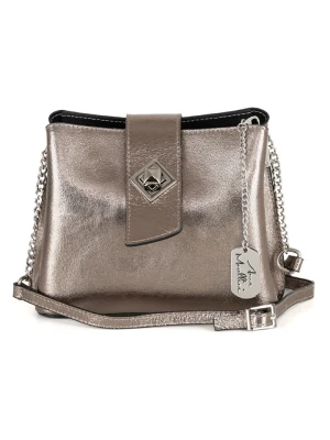 Anna Morellini Skórzana torebka "Santuzza" w kolorze złotym - 22 x 19 x 10 cm rozmiar: onesize