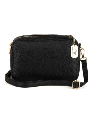 Anna Morellini Skórzana torebka w kolorze czarnym - 60 x 25 x 16 cm rozmiar: onesize