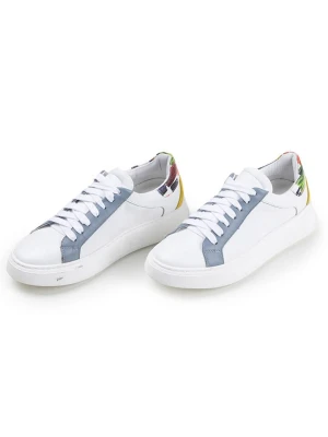 Anna Morellini Skórzane sneakersy "Micarina" w kolorze białym rozmiar: 41