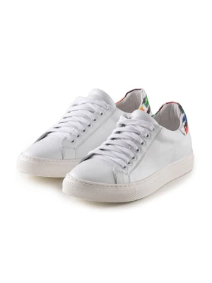 Anna Morellini Skórzane sneakersy "Orena" w kolorze białym rozmiar: 41