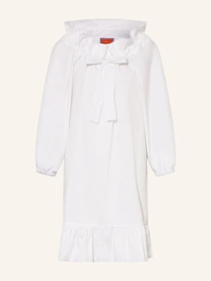 Anna's Sukienka Z Falbankami weiss