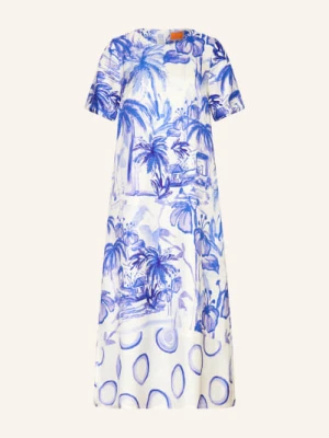 Anna's Sukienka Z Jedwabiu blau