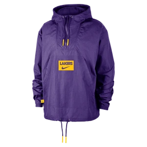 Anorak męski Nike NBA Los Angeles Lakers Club Courtside - Fiolet