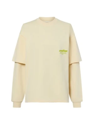 Another Cotton Lab Bluza damska - El Paraiso Kobiety Bawełna żółty|pomarańczowy nadruk,