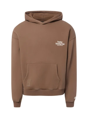 Another Cotton Lab bluza z kapturem Mężczyźni brązowy