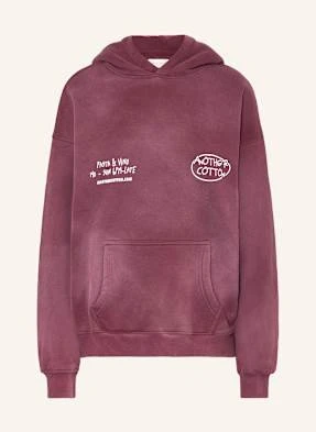 Another Cotton Lab Bluza Z Kapturem Oversize rot