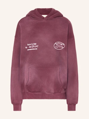 Another Cotton Lab Bluza Z Kapturem Oversize rot
