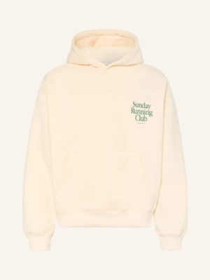 Another Cotton Lab Bluza Z Kapturem Oversize weiss